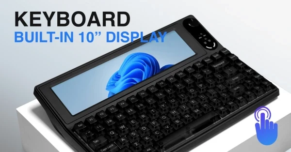 Мы встроим тебе экран в клавиатуру: представлена VisionBoard с 10″ экраном – Архив статей